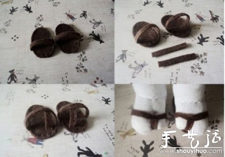 襪子布藝制作可愛兔子的手工教程 -  rpnrmr.com