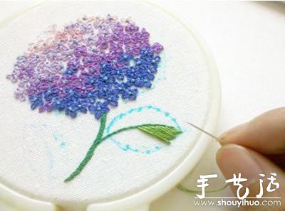 精致的花朵刺繡圖片欣賞 -  rpnrmr.com