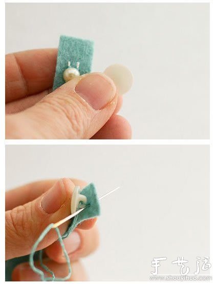 手工布藝制作小清新風格的手鐲 -  rpnrmr.com
