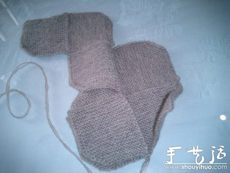 給小寶寶編織保暖襪子的手工教程 -  rpnrmr.com