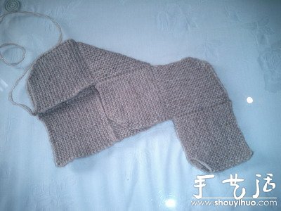 給小寶寶編織保暖襪子的手工教程 -  rpnrmr.com
