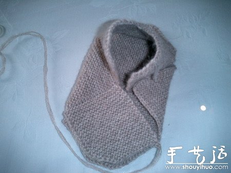 給小寶寶編織保暖襪子的手工教程 -  rpnrmr.com