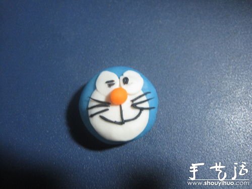 橡皮泥手工制作哆啦A夢(mèng)的教程 -  rpnrmr.com