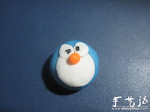 橡皮泥手工制作哆啦A夢(mèng)的教程 -  rpnrmr.com