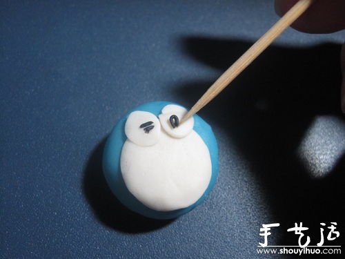 橡皮泥手工制作哆啦A夢(mèng)的教程 -  rpnrmr.com