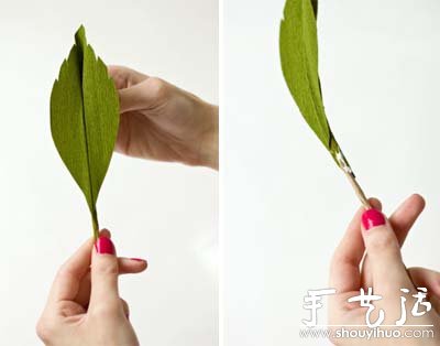 剪紙制作超逼真玫瑰花的教程 -  rpnrmr.com