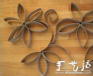 衛(wèi)生紙紙筒廢物利用制作創(chuàng)意畫 -  rpnrmr.com