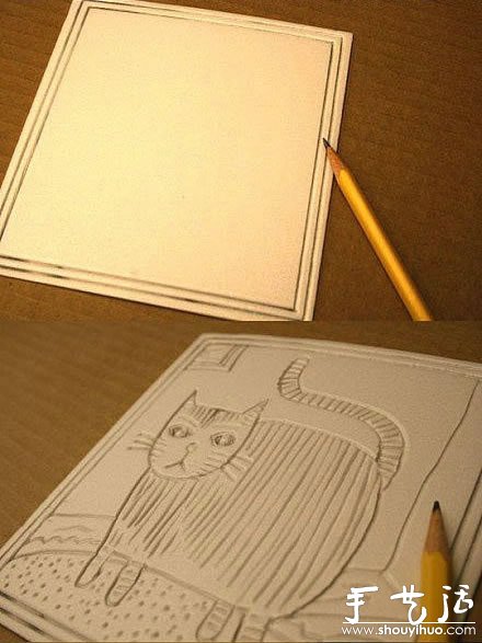 超簡單手工DIY版畫的教程 -  rpnrmr.com