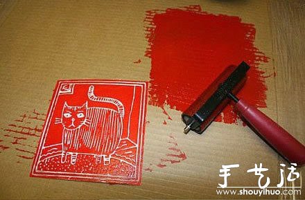 超簡單手工DIY版畫的教程 -  rpnrmr.com