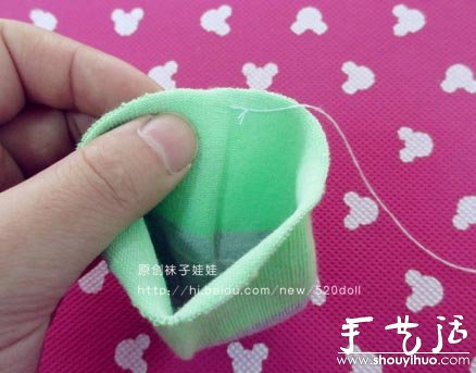舊棉襪子手工DIY漂亮花朵 -  rpnrmr.com