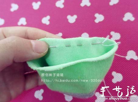 舊棉襪子手工DIY漂亮花朵 -  rpnrmr.com