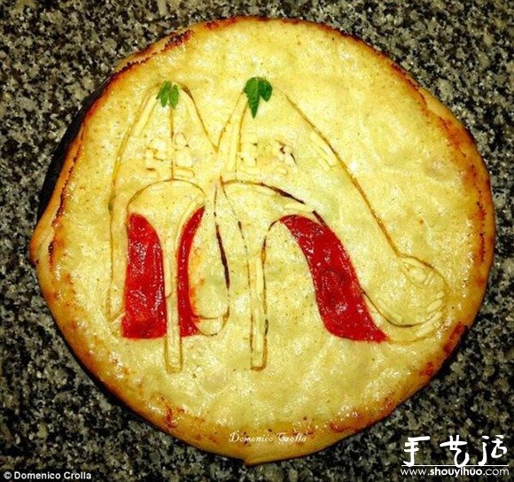 披薩上的名人肖像創(chuàng)意 -  rpnrmr.com