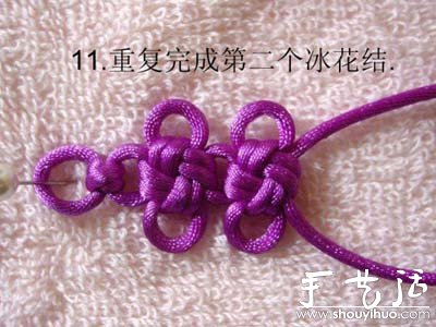 手工編織冰花結(jié)手鏈的方法 -  rpnrmr.com