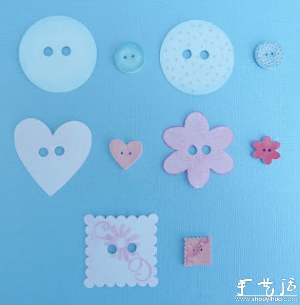 熱縮片手工DIY可愛小紐扣 -  rpnrmr.com