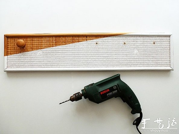 舊草編抽屜DIY壁掛掛鉤 -  rpnrmr.com