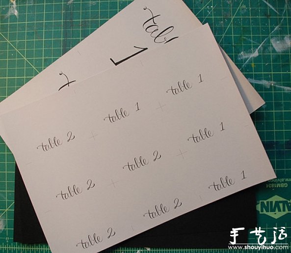 硬紙板DIY制作留言板的教程 -  rpnrmr.com