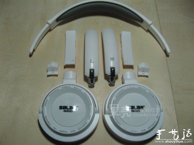 低成本DIY頭戴式立體聲藍牙耳機 -  rpnrmr.com