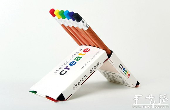 彩色鉛筆包裝盒設(shè)計欣賞 -  rpnrmr.com