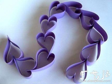 紙藝DIY心形掛飾的方法 -  rpnrmr.com