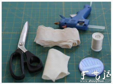小清新的蕾絲頭花DIY教程 -  rpnrmr.com