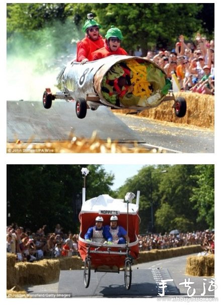 倫敦的肥皂盒賽車大賽 英國(guó)人創(chuàng)意無(wú)敵！ -  rpnrmr.com