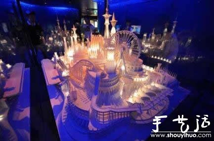 紙制城堡《海の上のお城》 制作歷時4年 -  rpnrmr.com