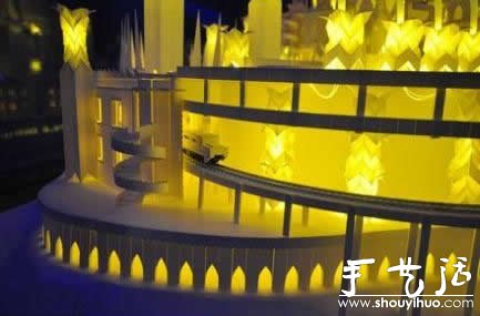 紙制城堡《海の上のお城》 制作歷時4年 -  rpnrmr.com