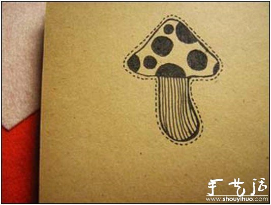 童趣紅蘑菇小掛件手工制作 -  rpnrmr.com