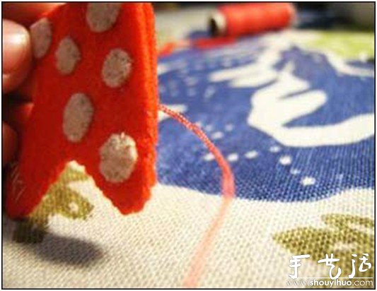 童趣紅蘑菇小掛件手工制作 -  rpnrmr.com