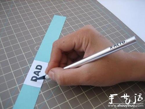手工制作禮物包裝帶的圖解教程 -  rpnrmr.com