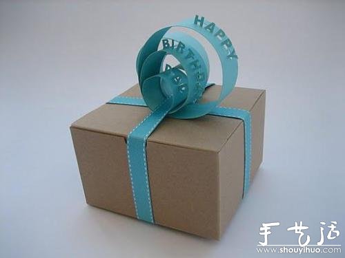 手工制作禮物包裝帶的圖解教程 -  rpnrmr.com