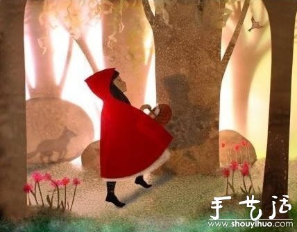 超美的創(chuàng)意3D人物風(fēng)景剪紙 -  rpnrmr.com