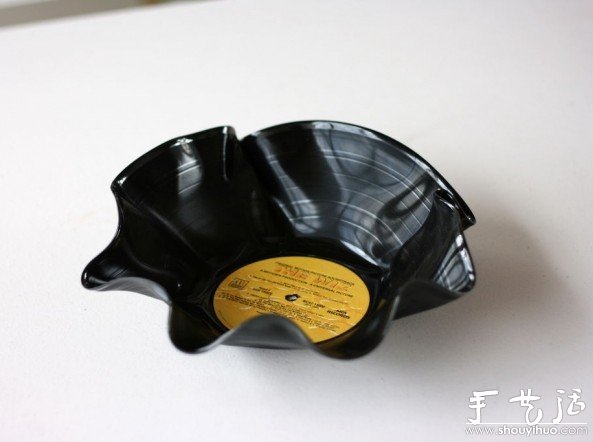 黑膠唱片手工DIY時尚果盤的教程 -  rpnrmr.com