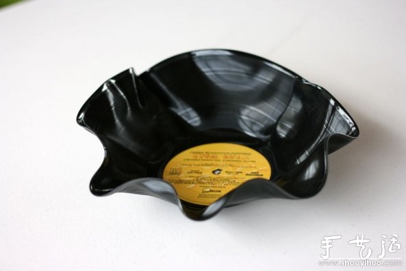 黑膠唱片手工DIY時尚果盤的教程 -  rpnrmr.com