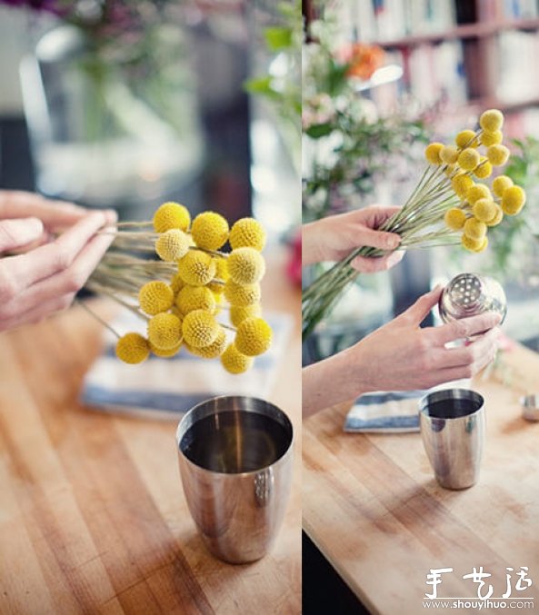 咖啡壺或調酒壺插花的教程 -  rpnrmr.com