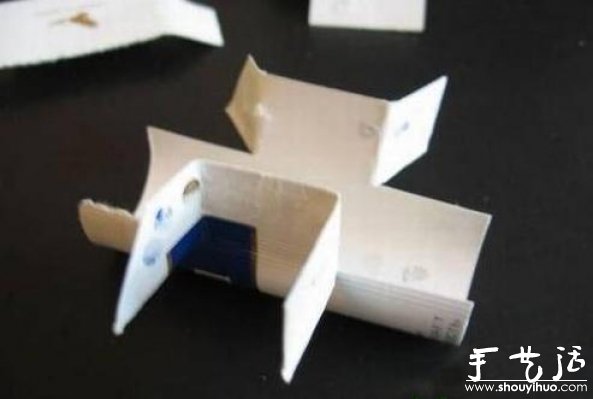 煙盒手工DIY紙模飛機的教程 -  rpnrmr.com