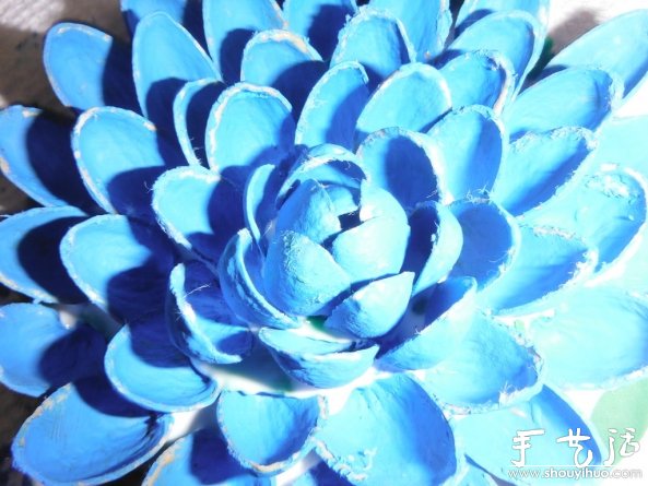 開心果果殼廢物利用DIY蓮花的教程 -  rpnrmr.com