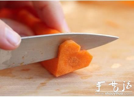 胡蘿卜DIY愛“心”菜肴 -  rpnrmr.com