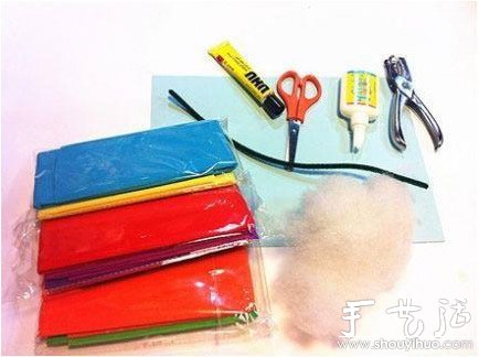 雨后彩虹手工制作教程 -  rpnrmr.com
