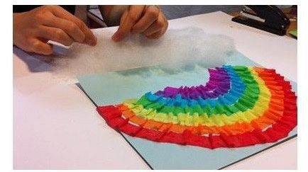 雨后彩虹手工制作教程 -  rpnrmr.com