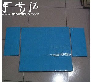 硬紙板DIY手工制作鞋柜的教程 -  rpnrmr.com