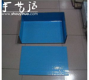 硬紙板DIY手工制作鞋柜的教程 -  rpnrmr.com
