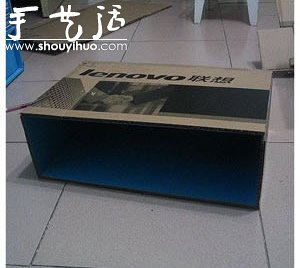 硬紙板DIY手工制作鞋柜的教程 -  rpnrmr.com
