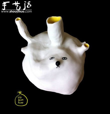 手工制作的一組陶瓷小玩意兒 -  rpnrmr.com