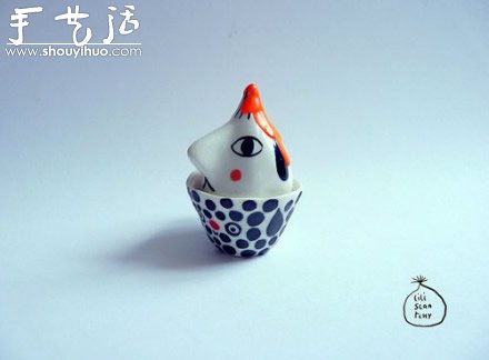 手工制作的一組陶瓷小玩意兒 -  rpnrmr.com