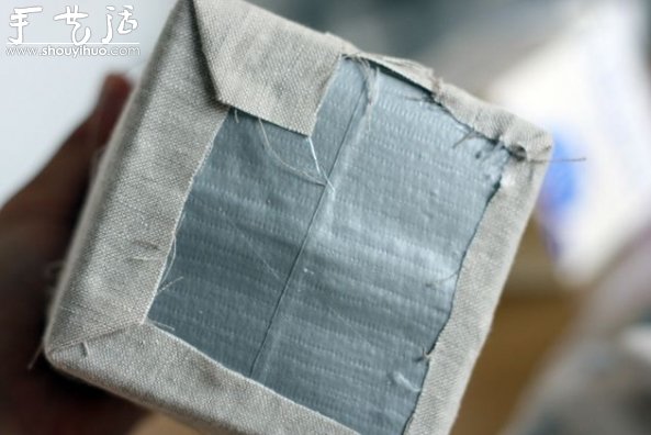 牛奶盒和布條廢物利用DIY吊籃盆栽 -  rpnrmr.com