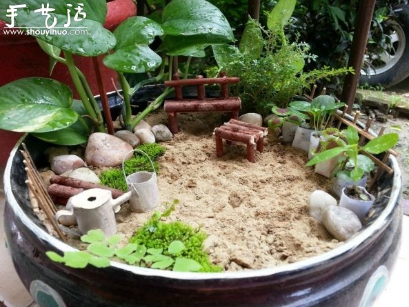 迷你微型花園制作教程 -  rpnrmr.com