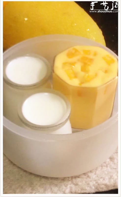 手工DIY“芒果酸奶”的教程 -  rpnrmr.com