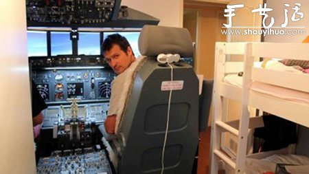 最佳老爸：在孩子臥室造出了波音737駕駛艙！ -  rpnrmr.com