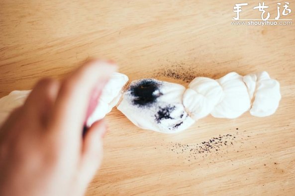 DIY個性扎染連褲襪的教程 -  rpnrmr.com